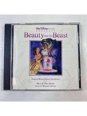 Beauty And The Beast Original Motion Picture CD 1991 Walt Disney Records Musical